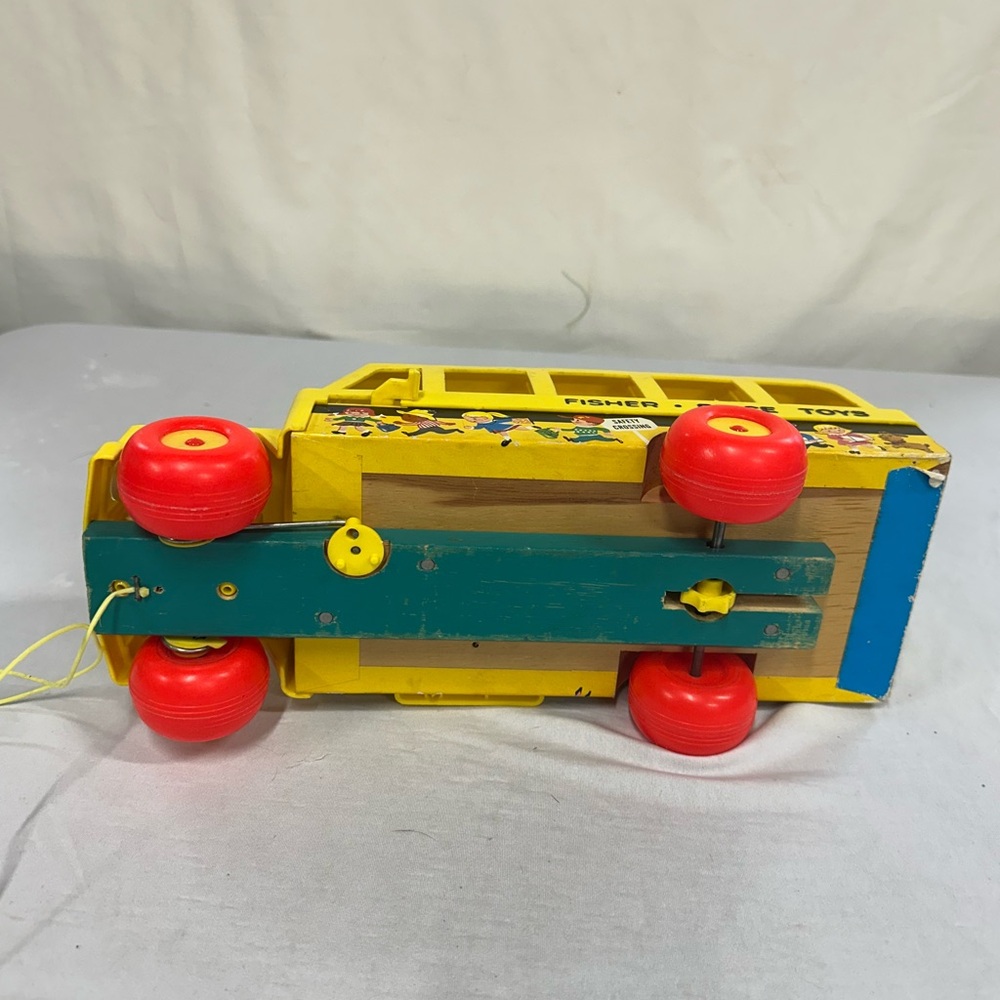 Vintage Fisher Price School Bus - Picture 8 of 10